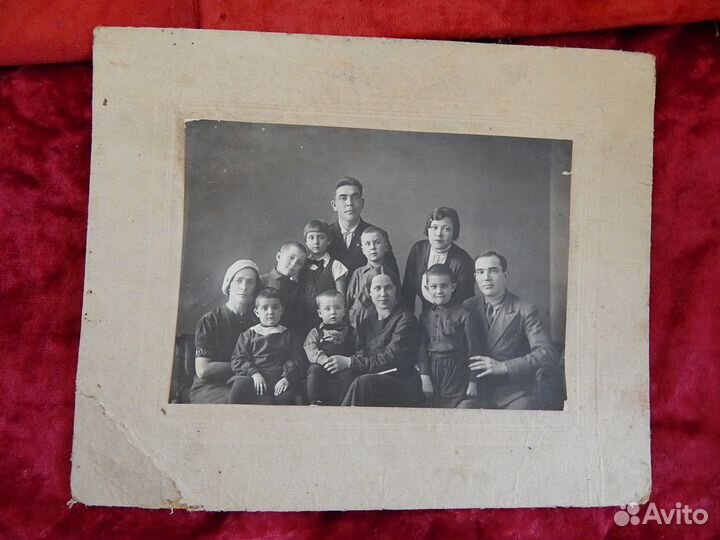 Семейные фотографии двадцатых тридцатых годов