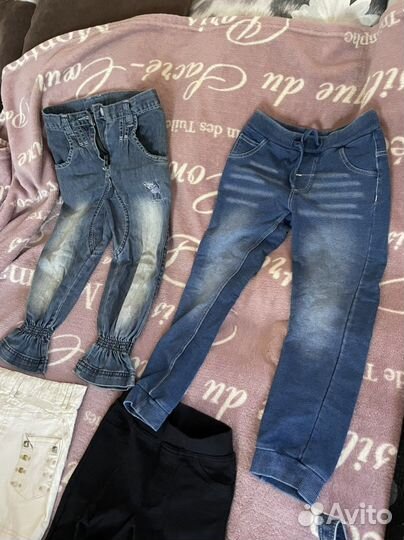 Вещи пакетом на девочку 4-5-6 лет