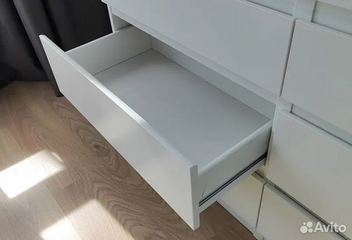 Комод белый 6 ящиков как в IKEA