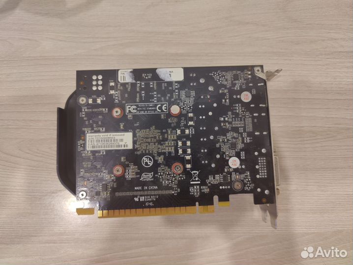 Видеокарта palit GTX 1050 ti