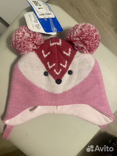 Шапка детская для девочки новая