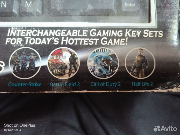 Легендарная игровая клавиатура A4tech G100 новая