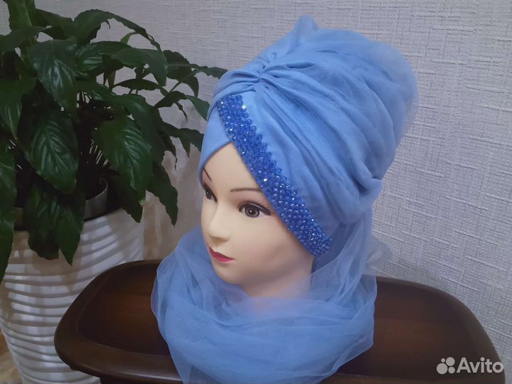 Новый Мусульманский платок-чалма