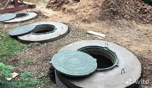 Септики из бетонных колец