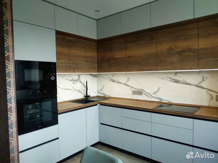 Кухня П-образная