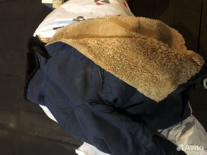 Бушлат + брюки на лямках зимнее для леса и рыбалки