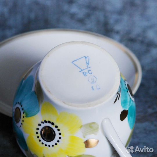 Чайная пара 64-го года (кружка и блюдце)