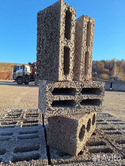 Шлакоблок 6х щелевой от 5550 шт