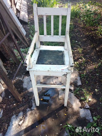 Детский стульчик для кормления СССР