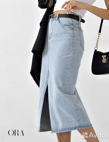 Джинсовая юбка