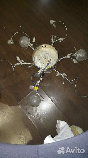 Люстра потолочная бу