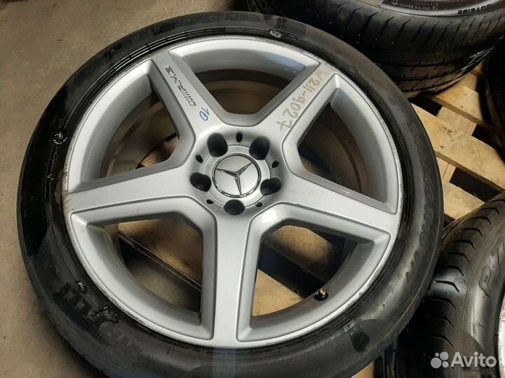 Диски Мерседес W211 R18 AMG+резина