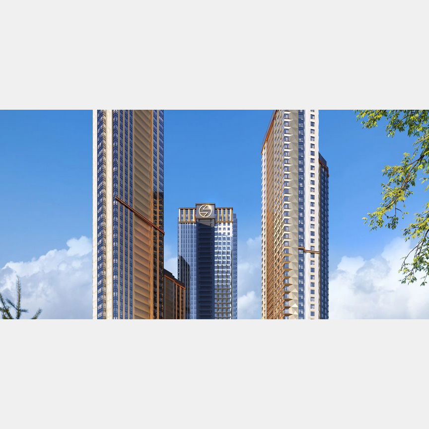 1-к. квартира, 42 м², 31/50 эт.