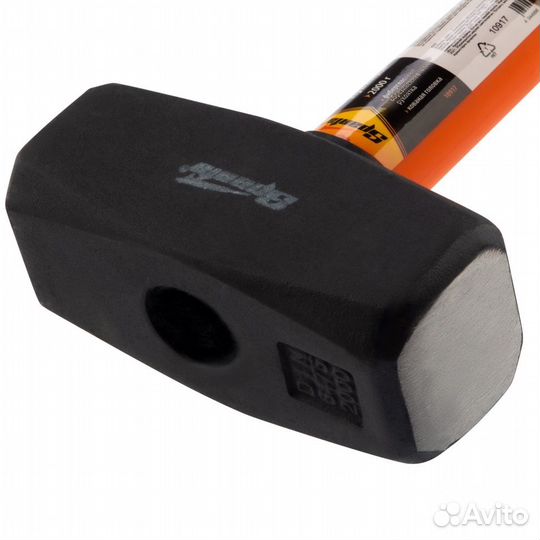 Кувалда, 2000 г, фибергласовая обрезиненная рукоят