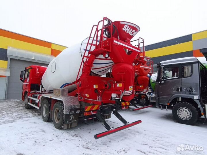 Автобетоносмеситель Shacman SX5258GJB6R384, 2024