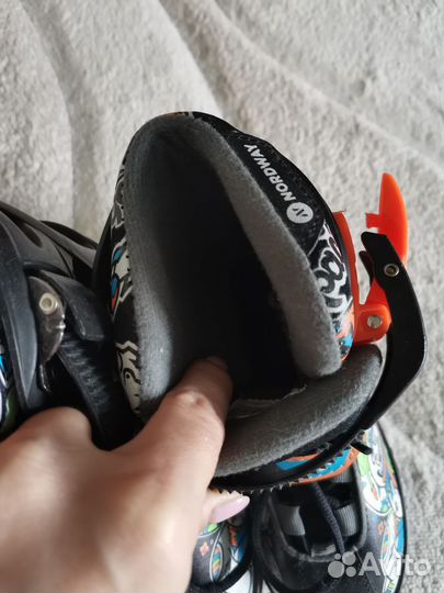 Коньки раздвижные 26-31 размер