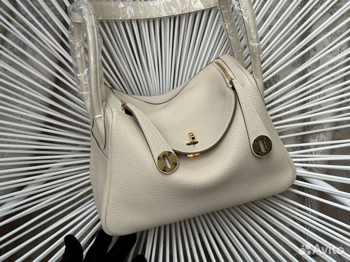 Сумка Hermes Lindy 26 Craie