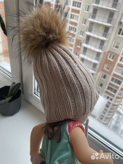 Шапка зимняя для девочки 48 50 46-48