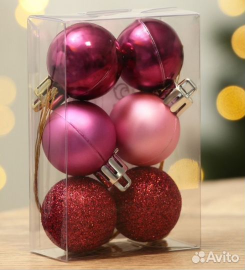 Набор ёлочных шаров