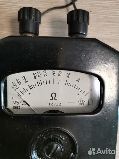 Омметр м57Д СССР
