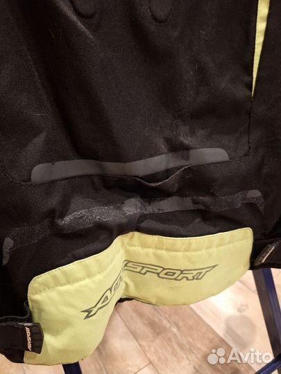 Мотокуртка мужская текстильная