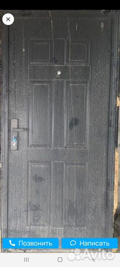 Дверь входная металлическая