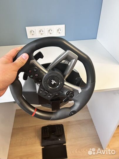 Игровой руль hori racing wheel apex