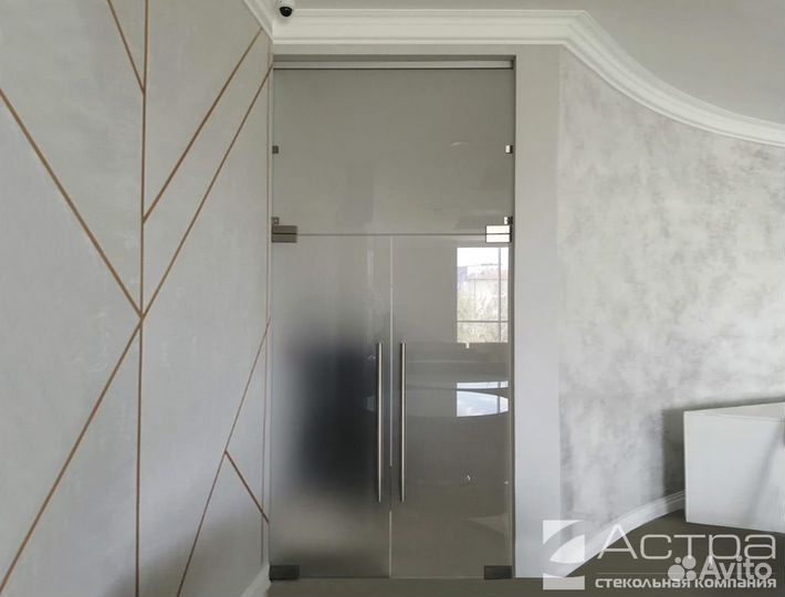 Перегородка для зонирования стеклянная