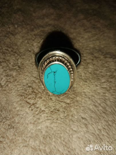 Кольцо серебро