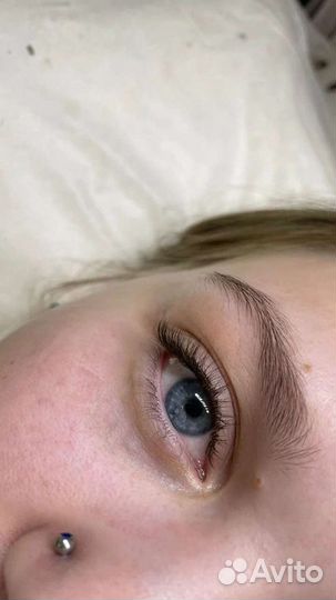 Наращивание ресниц на дому