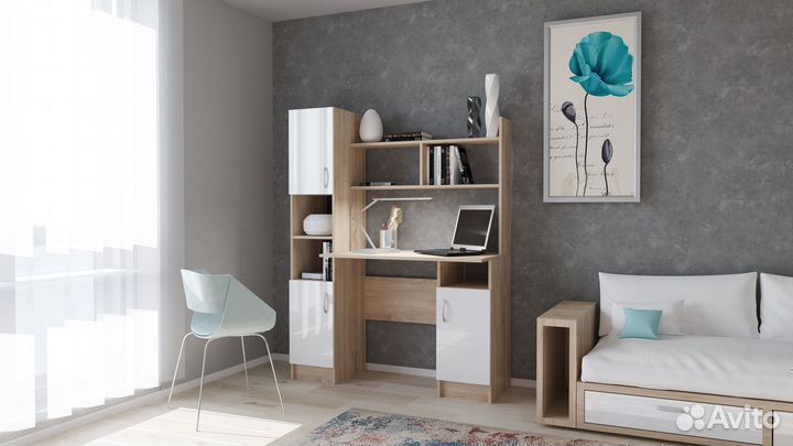 Стол компьютерный с пеналом