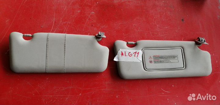 Козырек солнцезащитный Nissan Almera G11