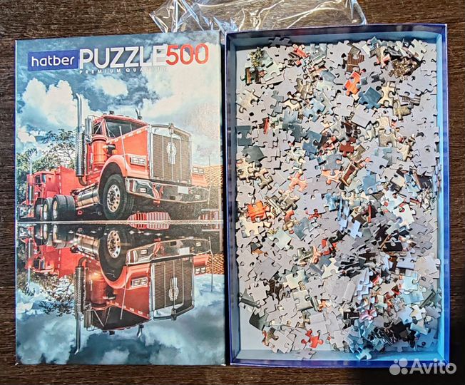 Пазлы 500 и 1000 деталей
