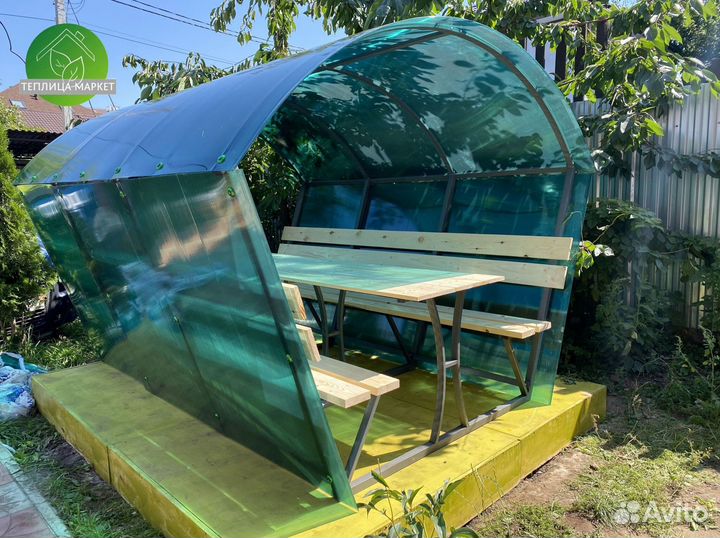 Беседка Premium. Доставка и грунтозацепы в подарок