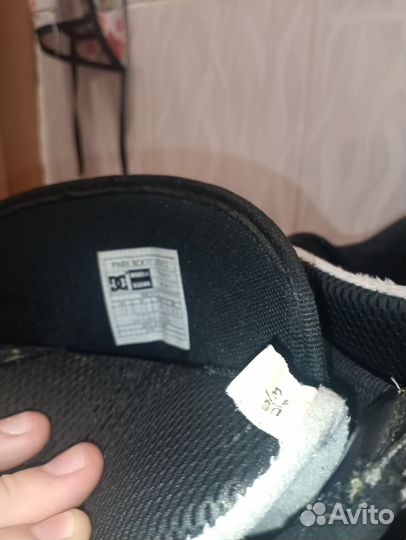 Ботинки сноубордические DC 46-47 размер.(31 см)