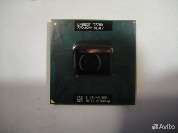 Процессор для ноутбука T7700