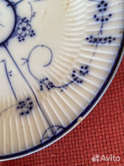 Антикварные тарелки Кузнецовский фарфор