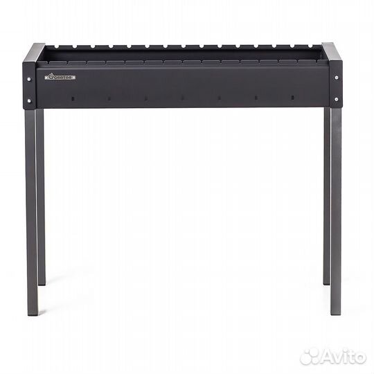 Стационарный мангал из толстой стали 3 мм