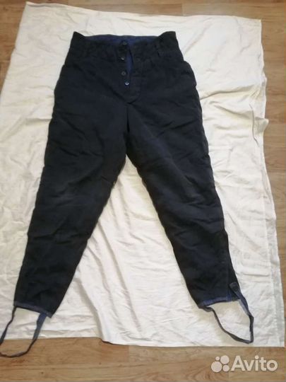 Брюки ватные