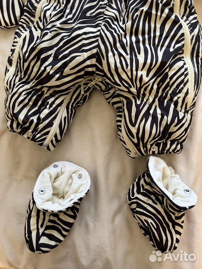 Зимний комбинезон для девочки 6 месяцев