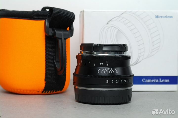 Обьектив Andoer Fujifilm 35mm f/1.6