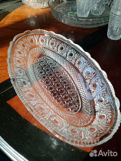 Вазы и салатницы хрустальные СССР