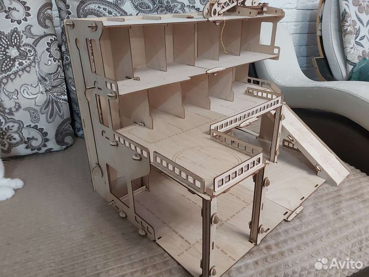 Детский конструктор парковка «мегапарк»