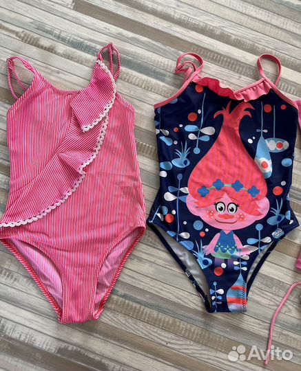 Купальники для девочки 2-7 лет