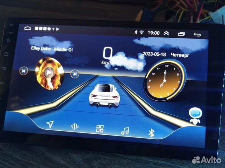 Магнитола на Android с экраном 9 дюйм 2/32гб