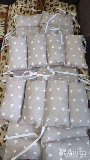 Бортики в кроватку