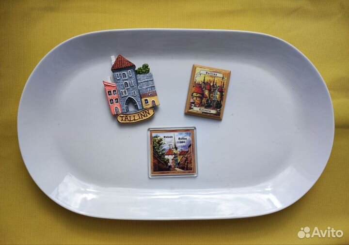 Магниты на холодильник из разных стран Эстония