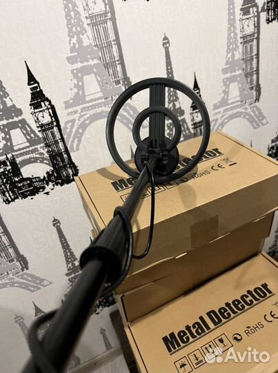 Металлоискатель MD4080 PRO Black Металлодетектор