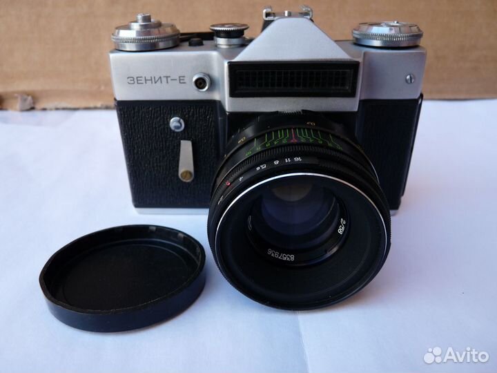Фотоаппараты и объективы zenit