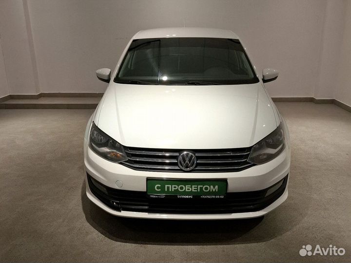 Volkswagen Polo 1.6 AT, 2016, 137 215 км